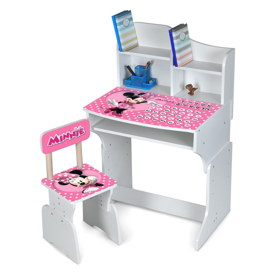 Children's desk M 904-1 height 3 positions, with chair