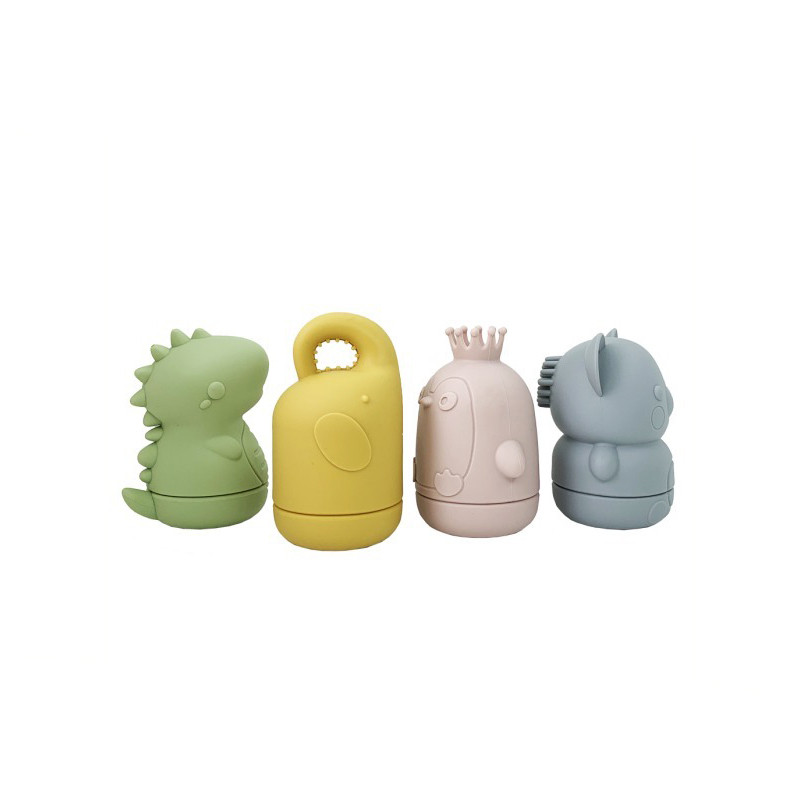 Set of silicone toys for bathing MGZ-0925
