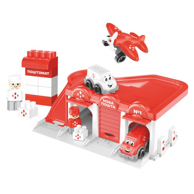 Children's toy "Parking Nova Poshta" 8454TXK Children's toy "Parking Nova Poshta" 8454TXK
