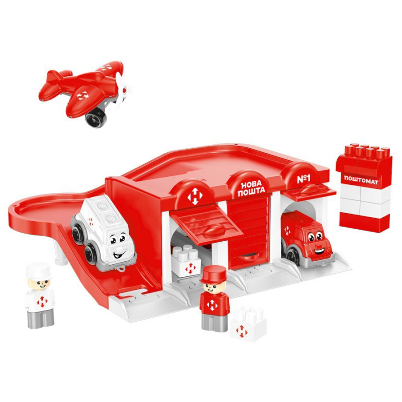 Children's toy "Parking Nova Poshta" 8454TXK Children's toy "Parking Nova Poshta" 8454TXK