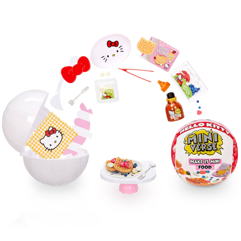 Miniverse 515722 Sanrio Series S1 "Create Hello Kitty-Style Treats" Creative Playset