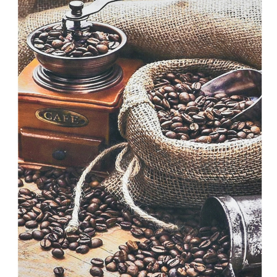 Diamond painting "Coffee Warmth" HEG87060, 30x40 cm