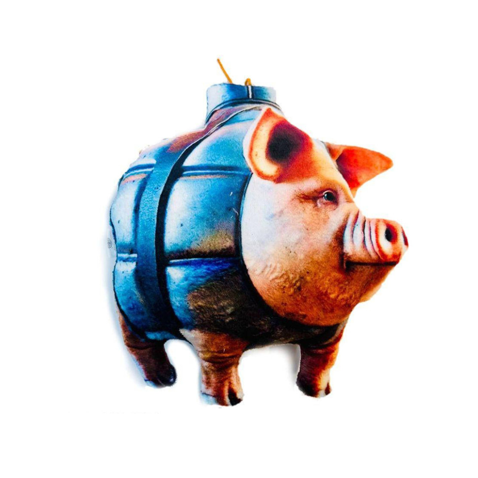 Children's soft toy "Pork Bombino" SV-B40, 40 cm