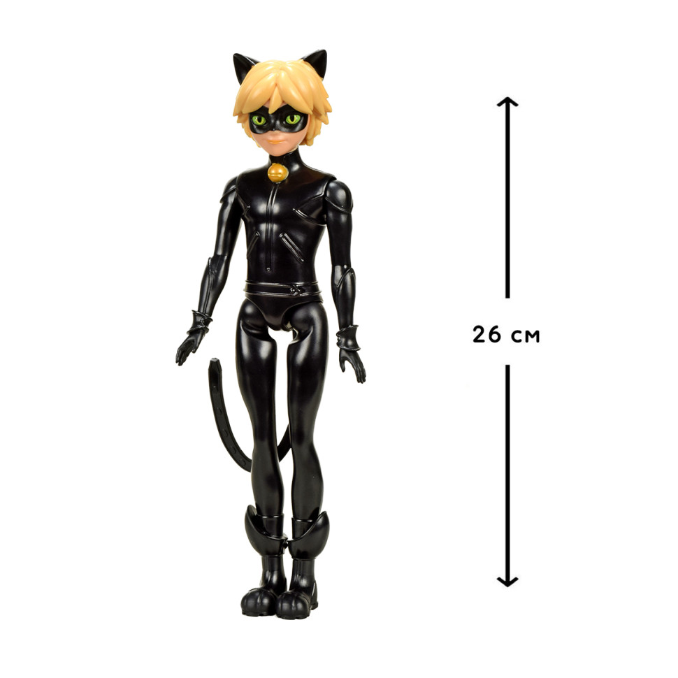 Children's doll Super Cat Miraculous 50262, Basic series, 26 cm Children's doll Super Cat Miraculous 50262, Basic series, 26 cm