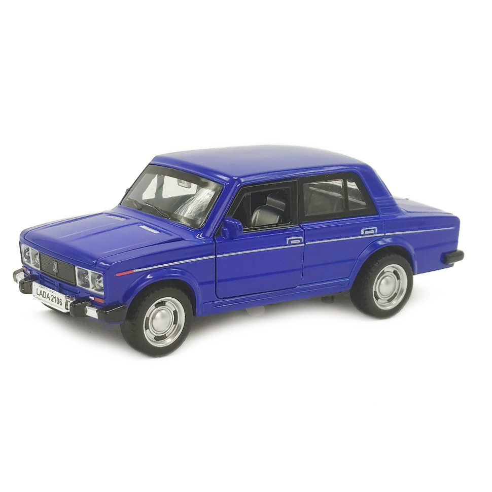 Машинка инерционная "ВАЗ 2106" 7642 Автопром Синий