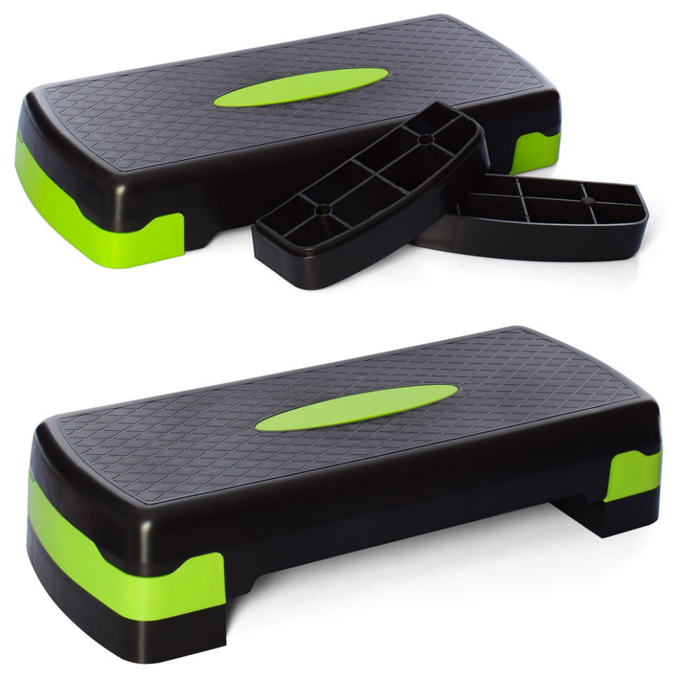 Step platform 2-step MS 0536-3, green