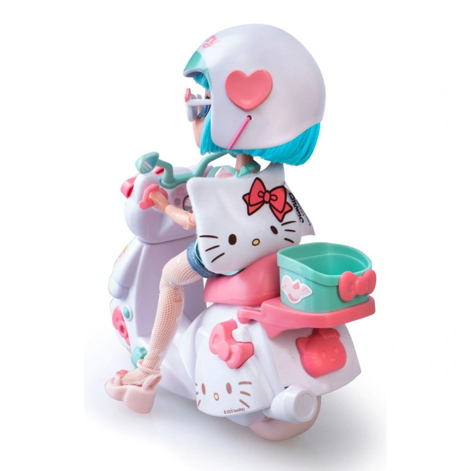 Детская кукла "Красавица пинк на скутере" 4SF Manga Dolls HKTF3000 серии "Hello Kitty"