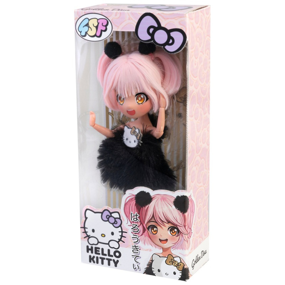 Children's doll "Golden Maiden" 4SF Manga Dolls HKTF0200 series "Hello Kitty"