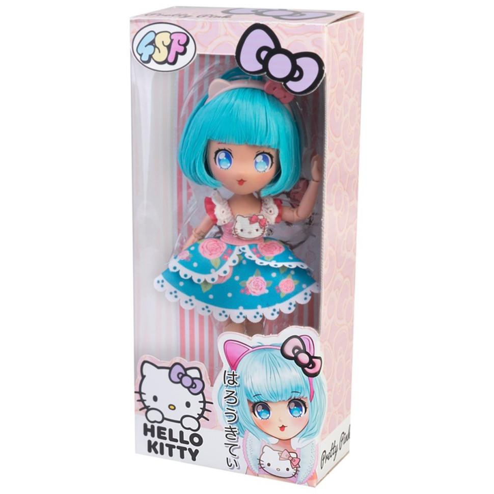 Children's doll "Beauty Pink" 4SF Manga Dolls HKTF0300 series "Hello Kitty"