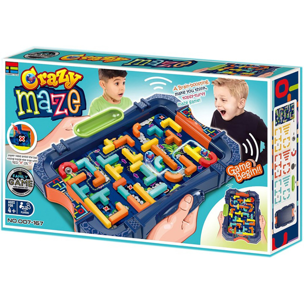 Board game labirite-balancer 007-167 maze, 1 ball