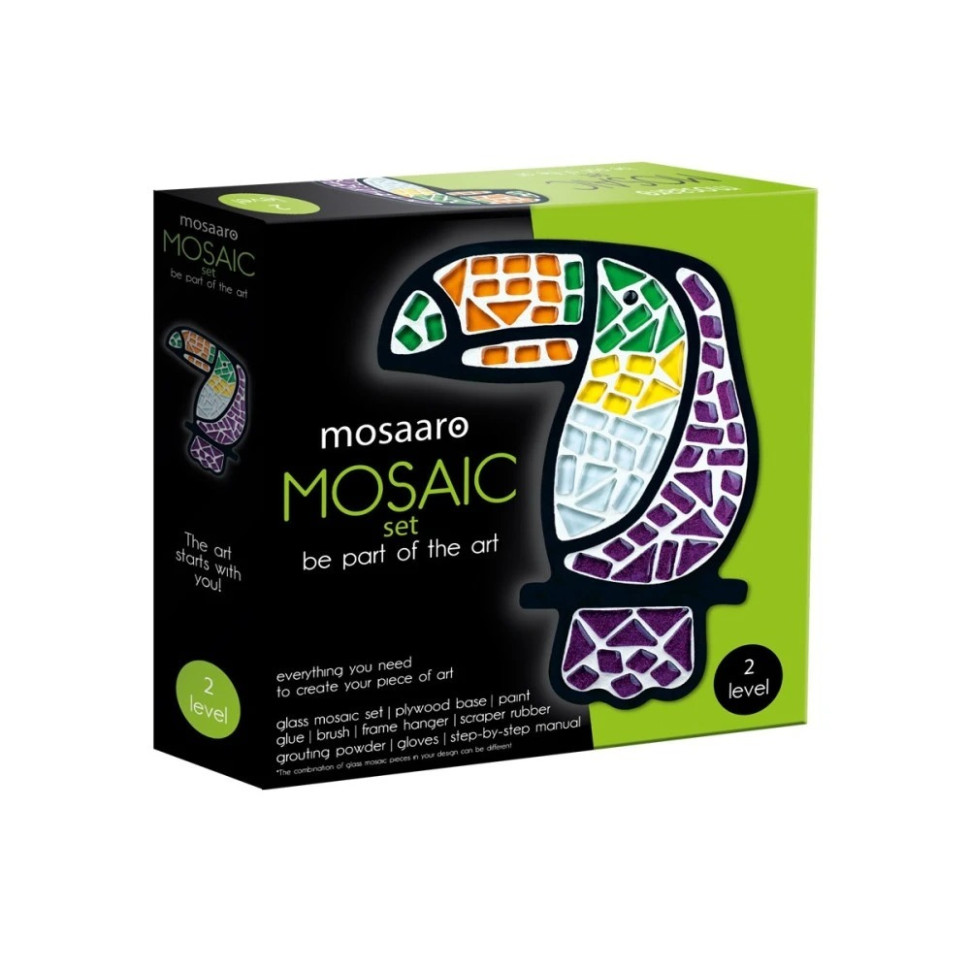 Children's creative kit: crystal mosaic "Toucan" MA2001