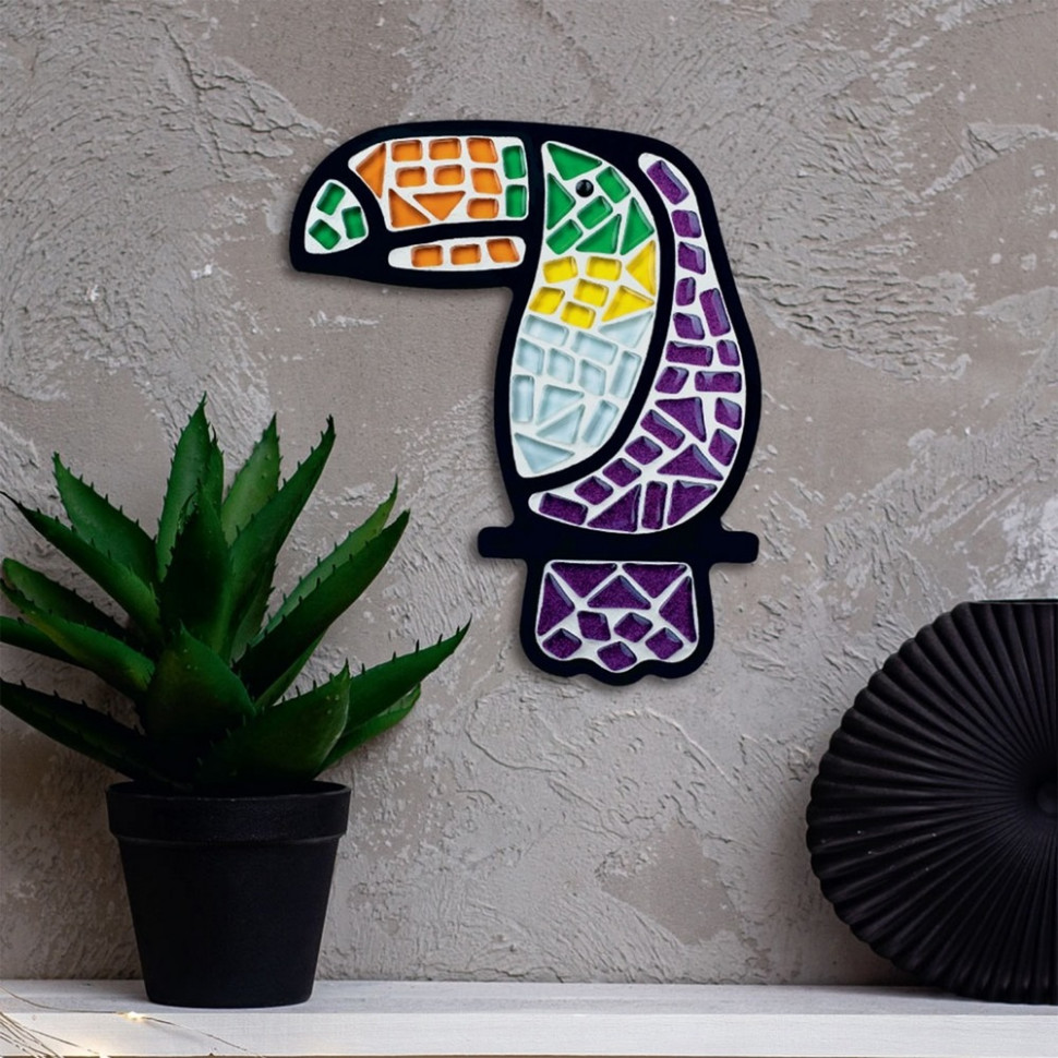 Children's creative kit: crystal mosaic "Toucan" MA2001