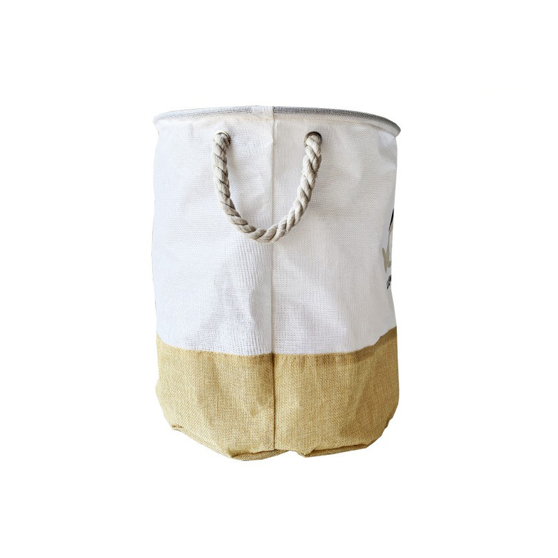 Toy and laundry basket "Hello cute animals Cat" MGZ-1006(Gold) 35 x 40 cm