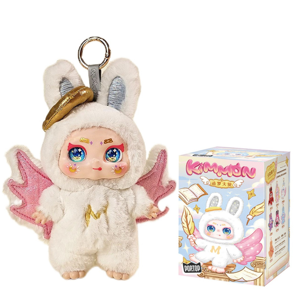 Collectible soft toy with ring Kimmon Dreamers POP TOP 556016 in assortment