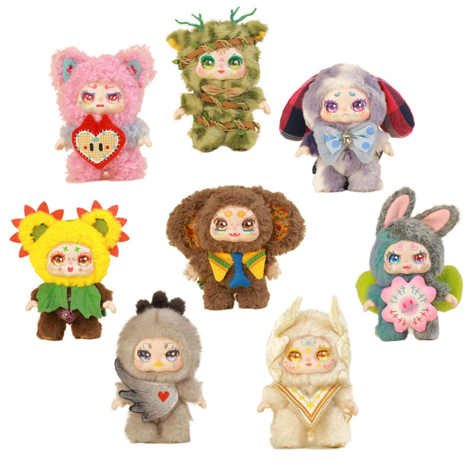 Collectible soft toy with ring Kimmon Enchanted Creature POP TOP 556015 in assortment