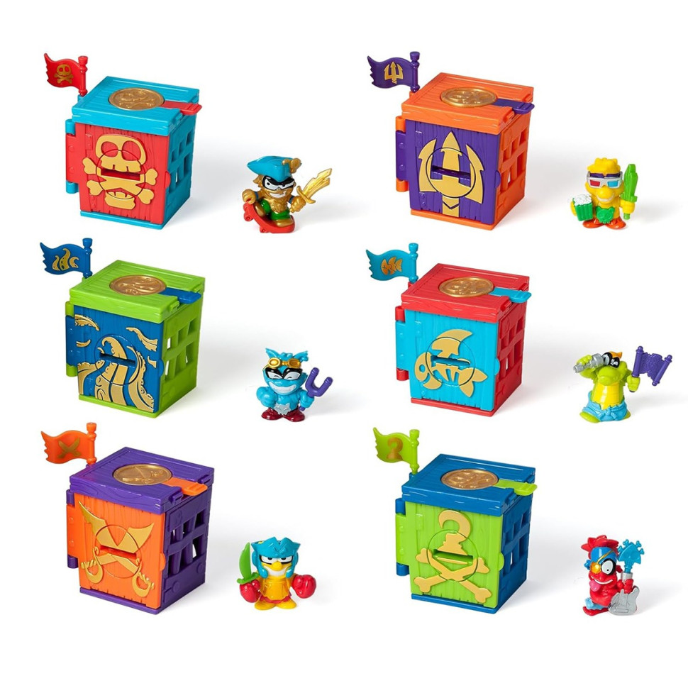 PIRATIX PPX1D226IN00 "Golden Treasure" children's play set with figures "Pirate Adventures" series