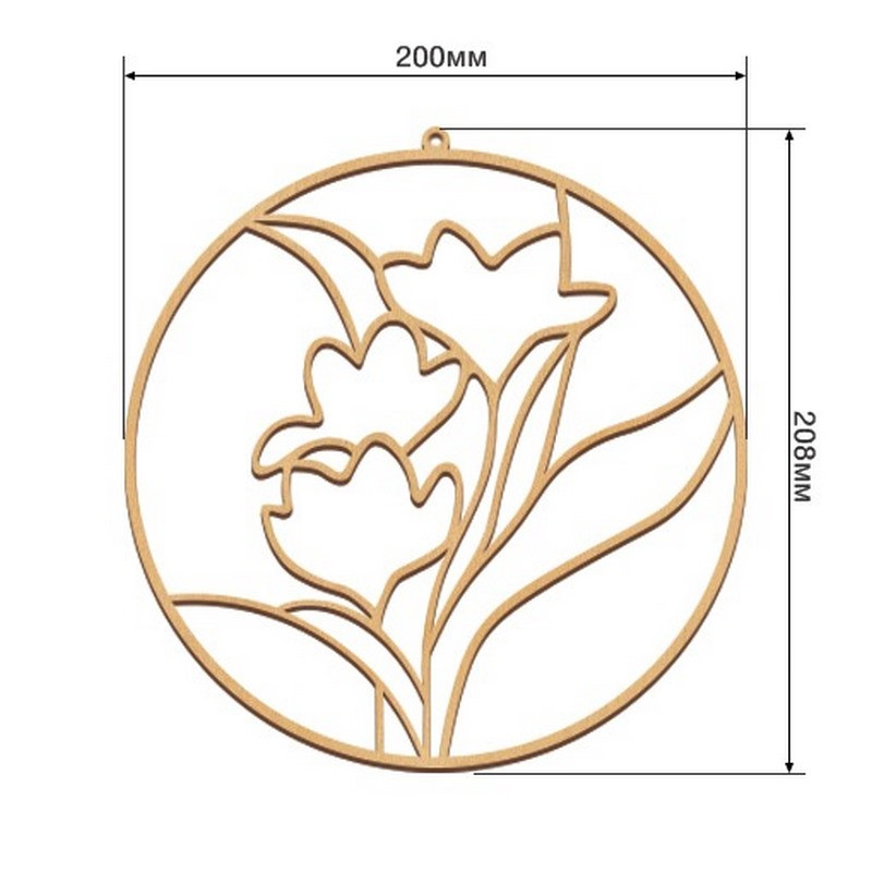 Stained Glass Painting Kit "Spring Flowers" FDSGK-06 Stained Glass Painting Kit "Spring Flowers" FDSGK-06