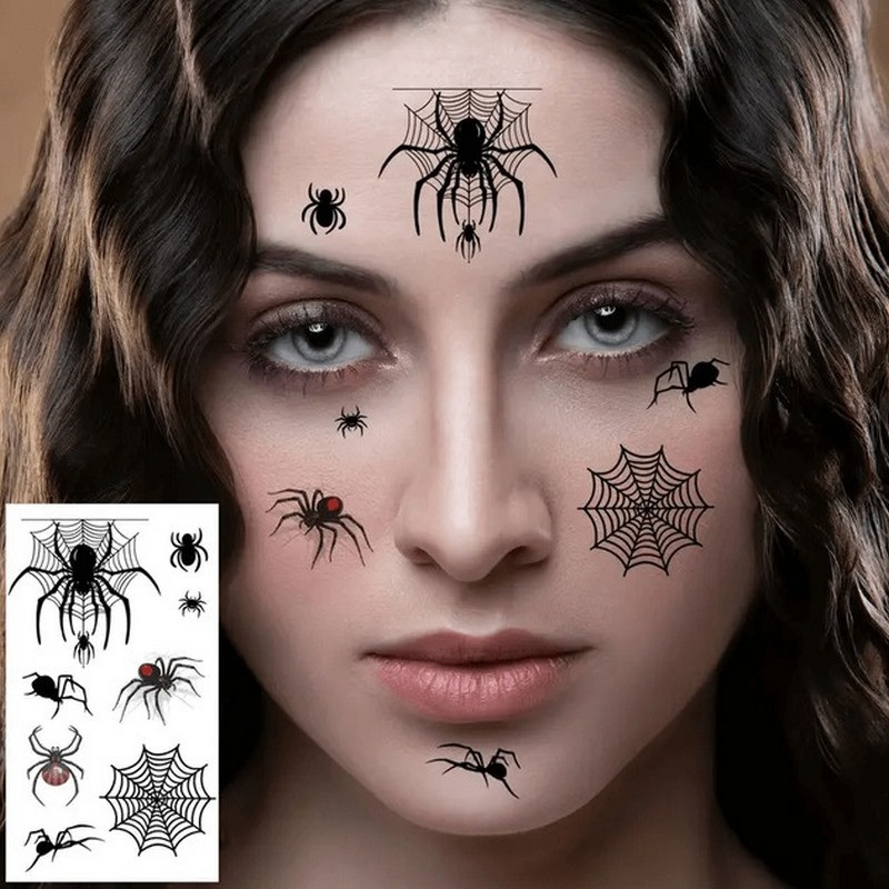 Set of children's temporary tattoos "Halloween black" tatto-halloween-black-set-30 Set of children's temporary tattoos "Halloween black" tatto-halloween-black-set-30