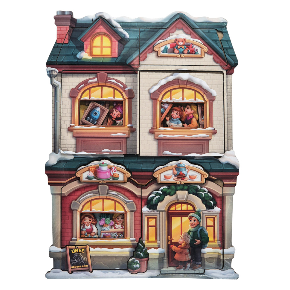 Two-layer puzzle-insert "Toy Shop" PSD304 (PSD304)
