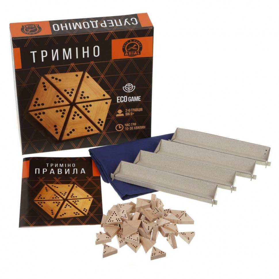 Arial board game "Trimino Super Domino" 910138