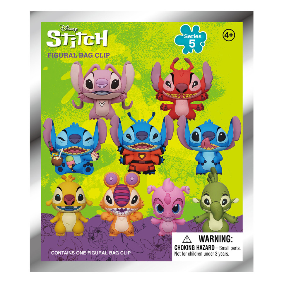Stitch Monogram 85535 Surprise Toy Figure on a Clip