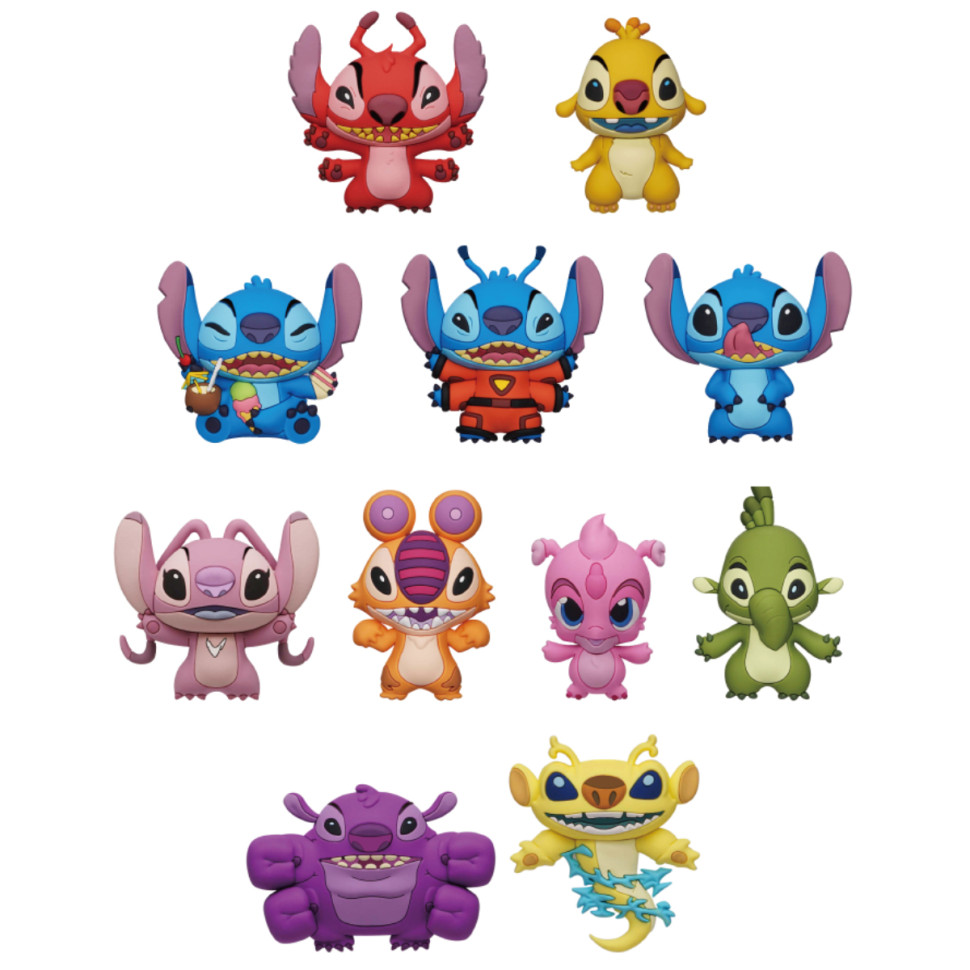 Stitch Monogram 85535 Surprise Toy Figure on a Clip Stitch Monogram 85535 Surprise Toy Figure on a Clip