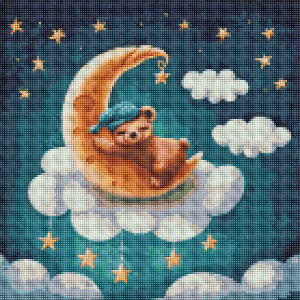 Diamond painting "Fairy Night" AMO7568 40x40cm