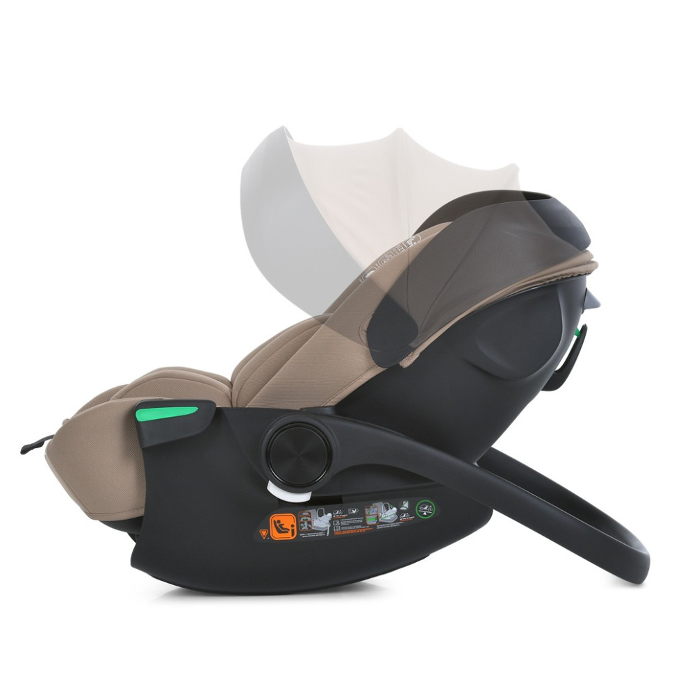 Child car seat i-FLOW ME 1198 Beige