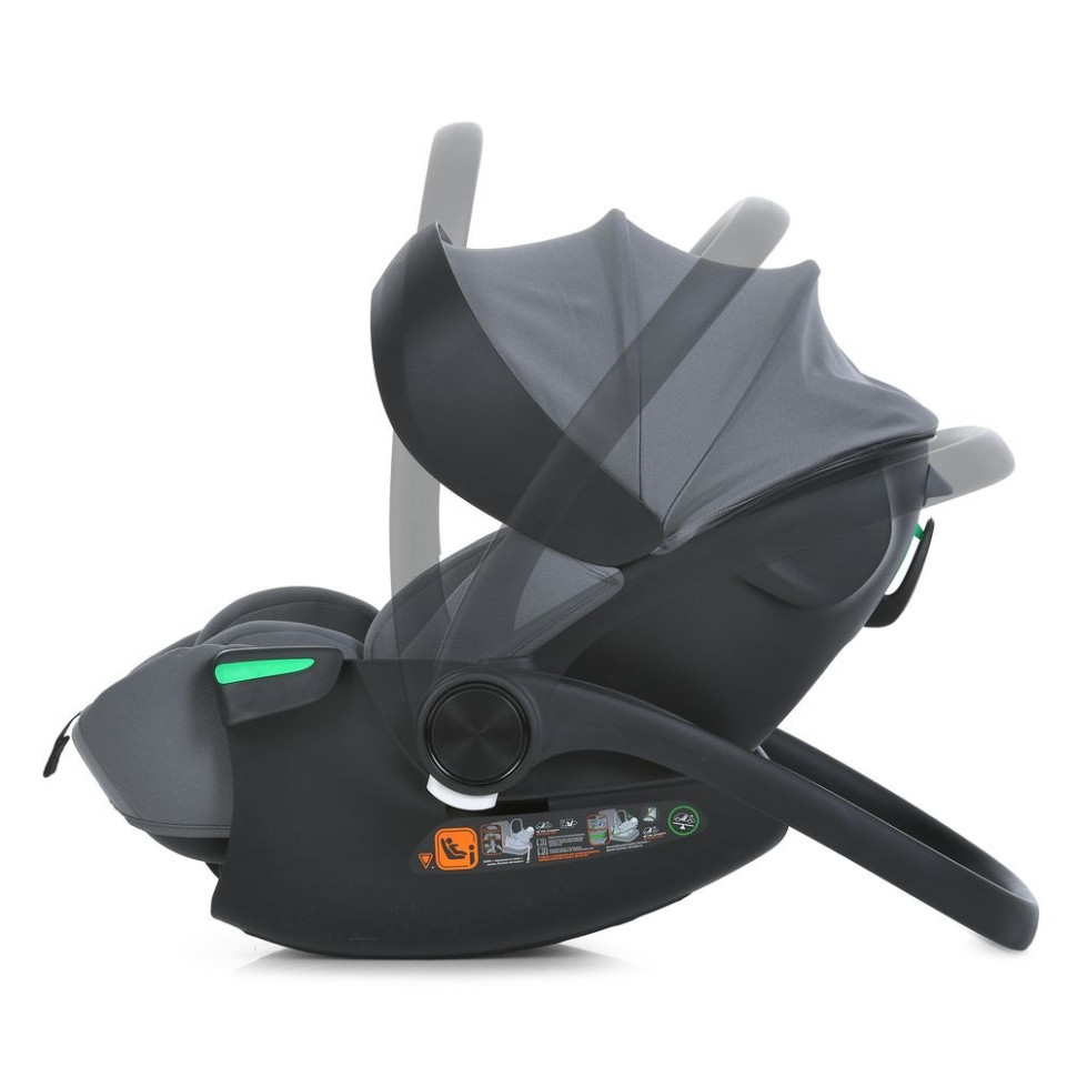Автокресло детское i-FLOW ME 1198 Gray