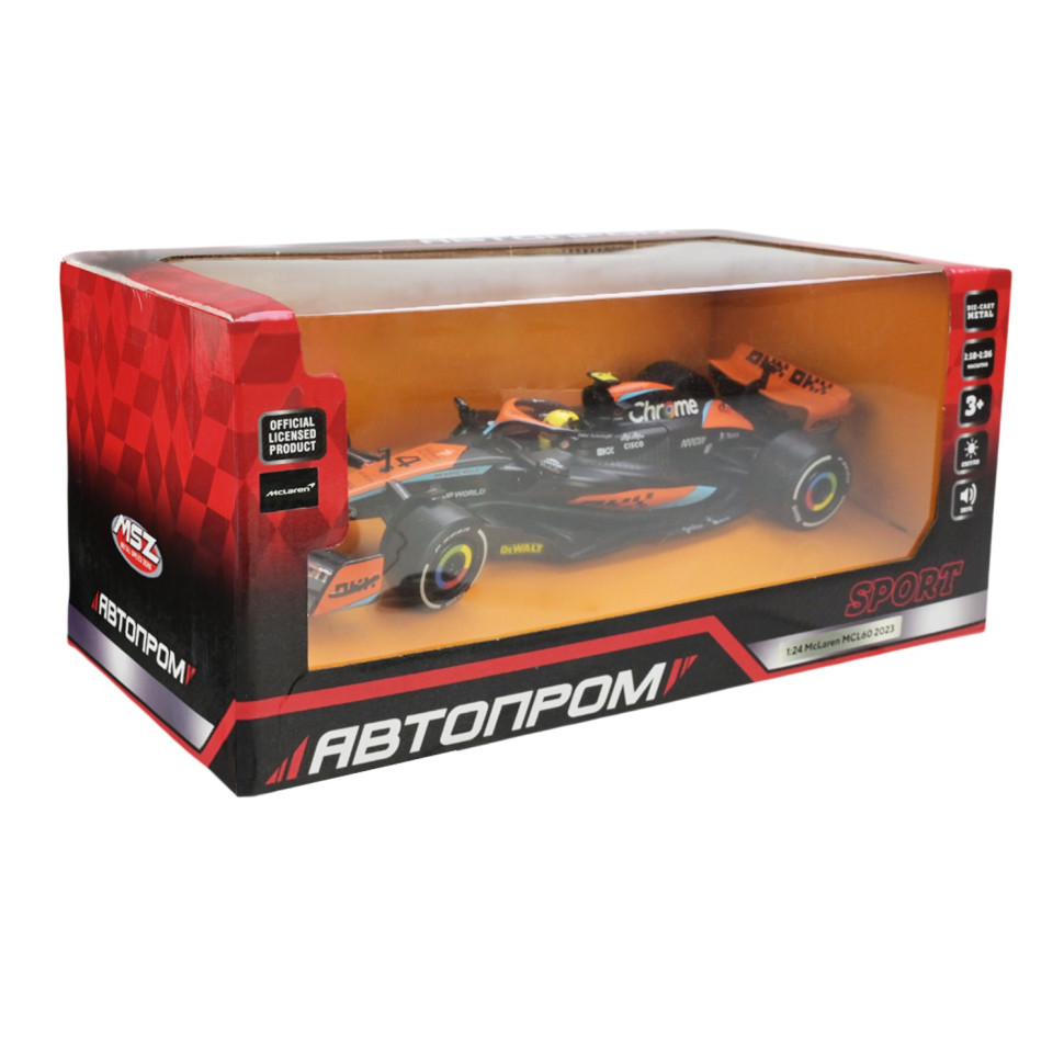 Коллекционная машинка McLaren MCL60 2023 68290A масштаб 1:24