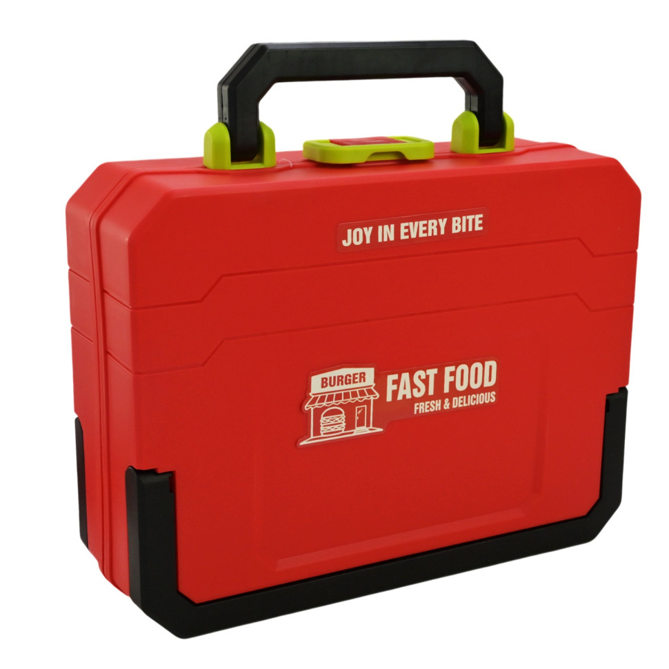 Children's toy kitchen "Fast Food" 668-159/160(Red) with accessories Children's toy kitchen "Fast Food" 668-159/160(Red) with accessories
