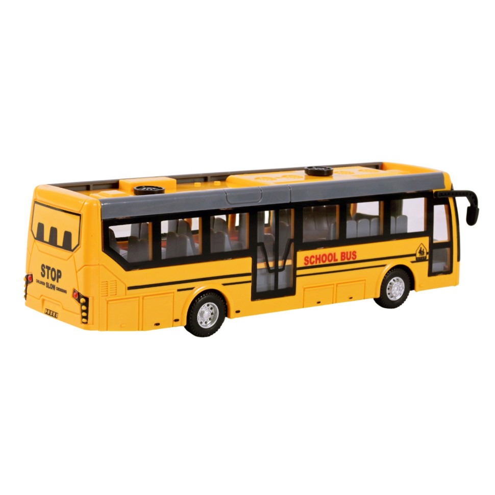Children's radio-controlled bus 135-1 yellow Children's radio-controlled bus 135-1 yellow