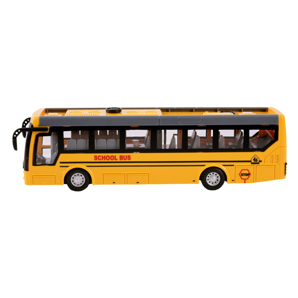 Children's radio-controlled bus 135-1 yellow Children's radio-controlled bus 135-1 yellow