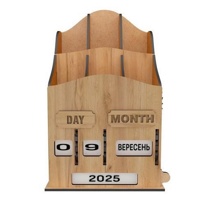 Perpetual calendar "Seasons" with organizer FDPO-429-3