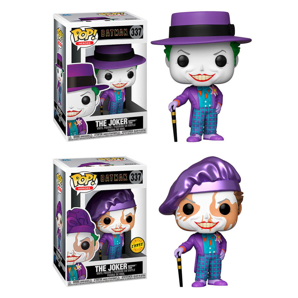 Игровая фигурка Funko POP! cерии Batman 1989" - JOKER WITH HAT WITH CHASE" 47709 Игровая фигурка Funko POP! cерии Batman 1989" - JOKER WITH HAT WITH CHASE" 47709
