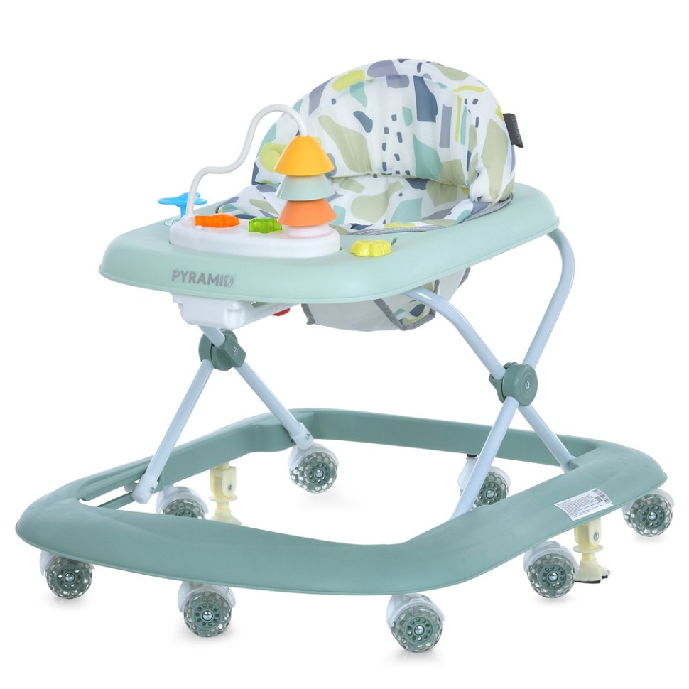 Дитячі Ходунки Pyramid ME 1217 Green, музика, світло