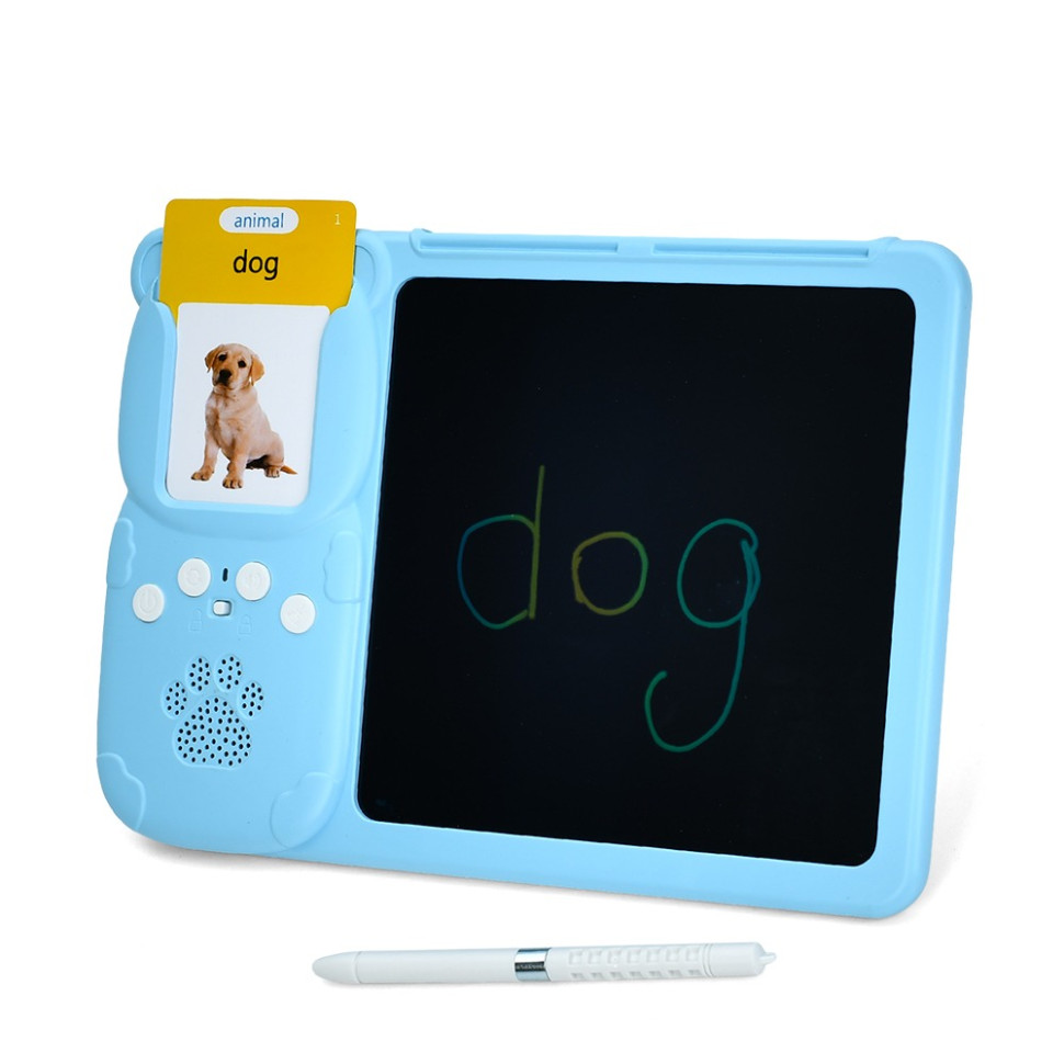 Дитячий планшет для малювання з LCD-екраном KS666-28 (синій)