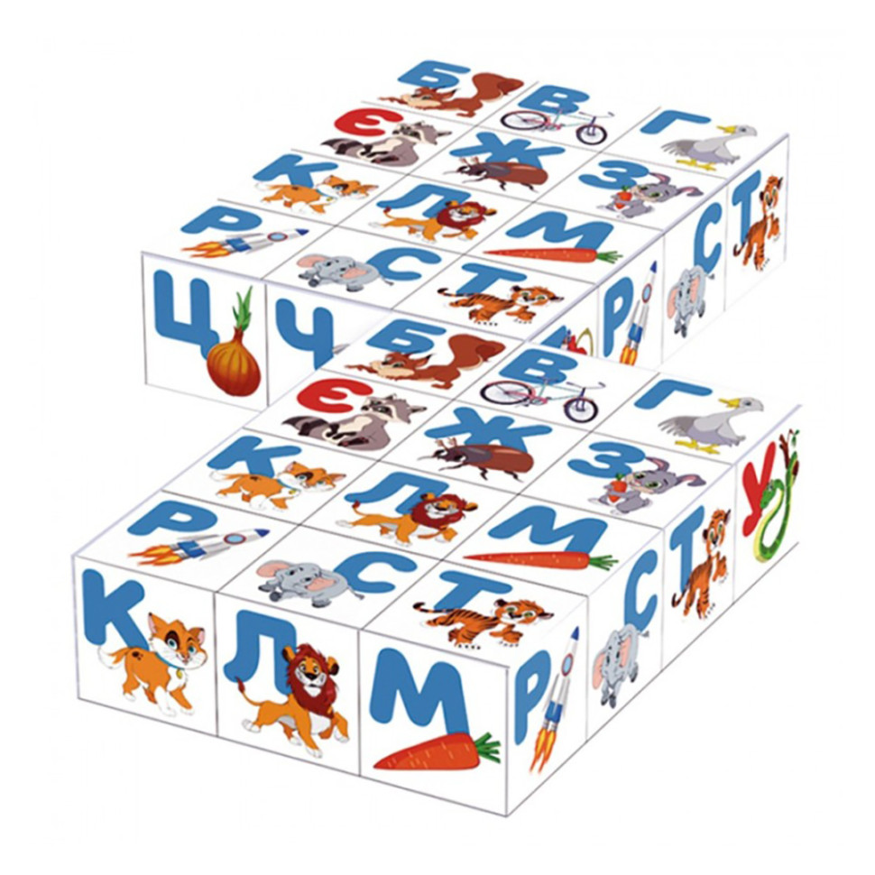 Children's developmental cube set "ABC + Arithmetic" 2728TXK 24 cubes Children's developmental cube set "ABC + Arithmetic" 2728TXK 24 cubes