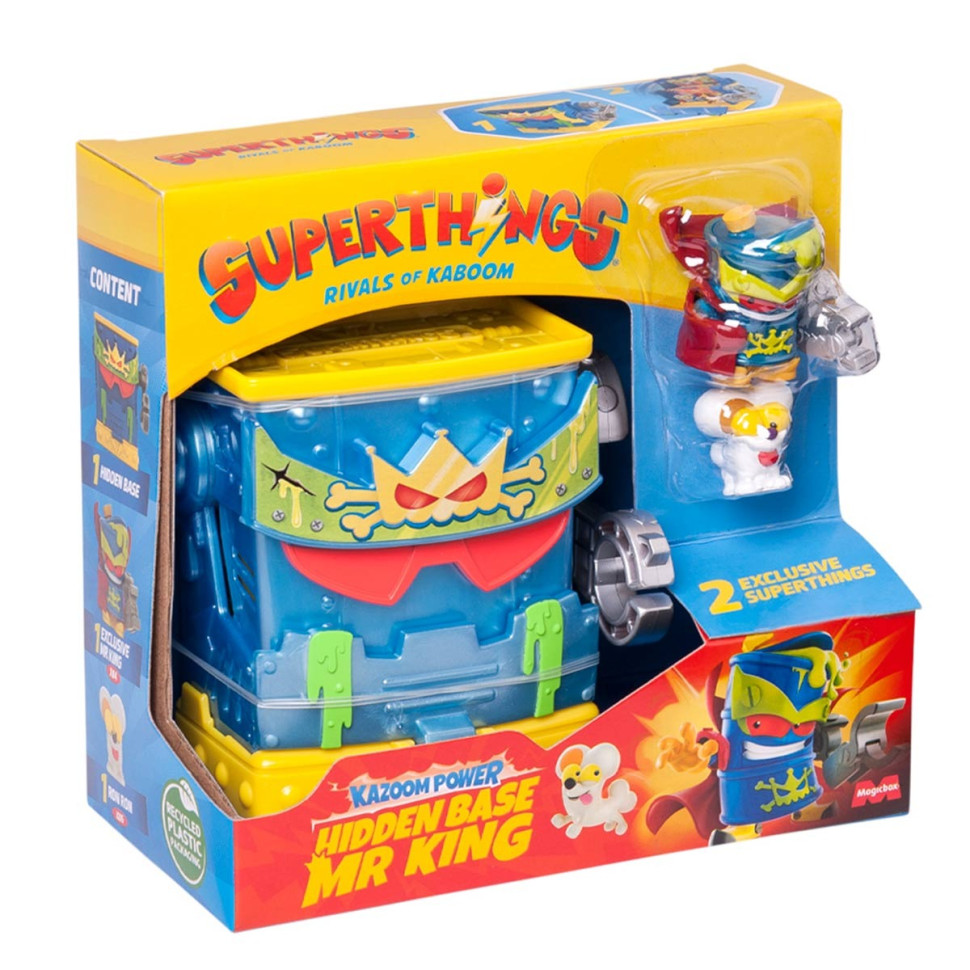 SuperThings Kazoom Power PSTSP112IN240 Mr. King's Hidden Base Playset SuperThings Kazoom Power PSTSP112IN240 Mr. King's Hidden Base Playset