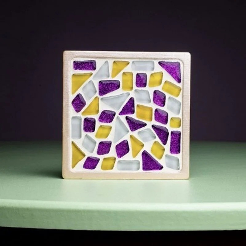 Glass Mosaic Set "Cup Holders" MA1002 Square