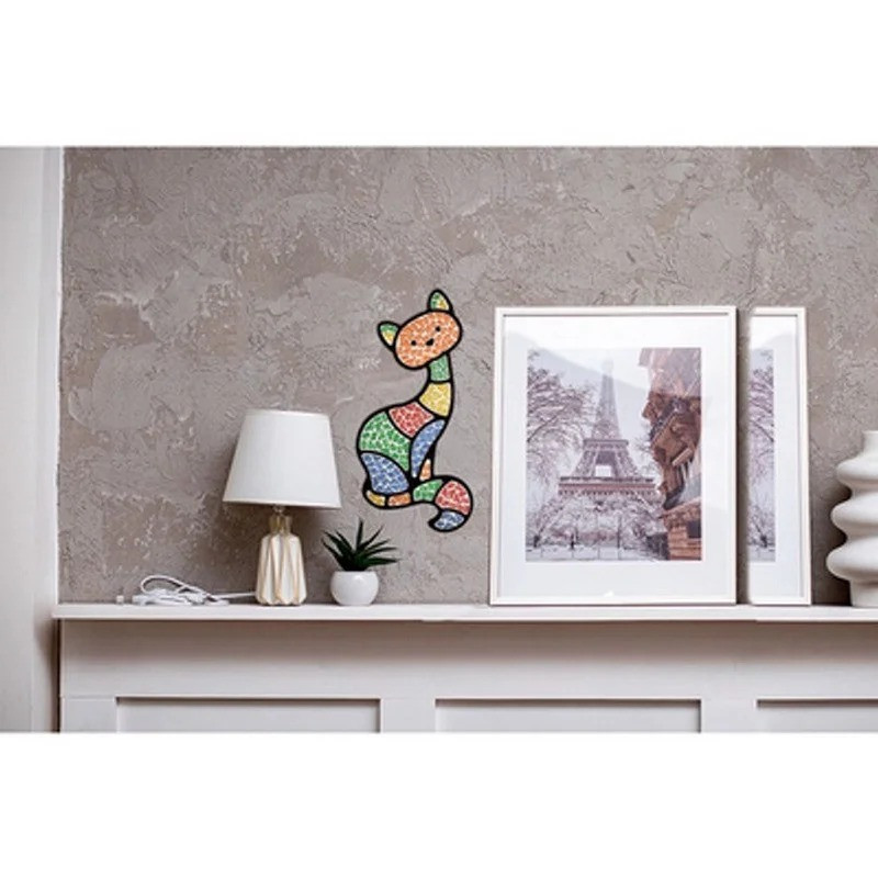 Glass mosaic kit "Cat" MA3002 crystal glass Glass mosaic kit "Cat" MA3002 crystal glass