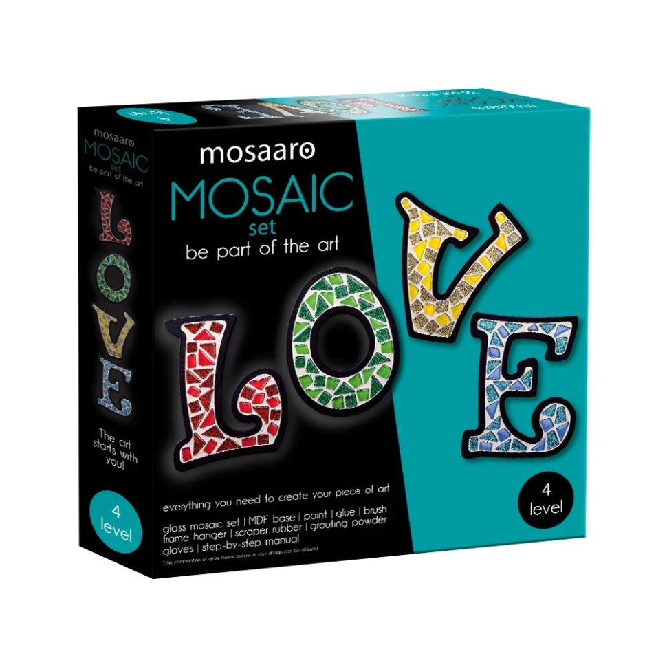 Children's Creativity Set Crystal Mosaic "Love" MA4003