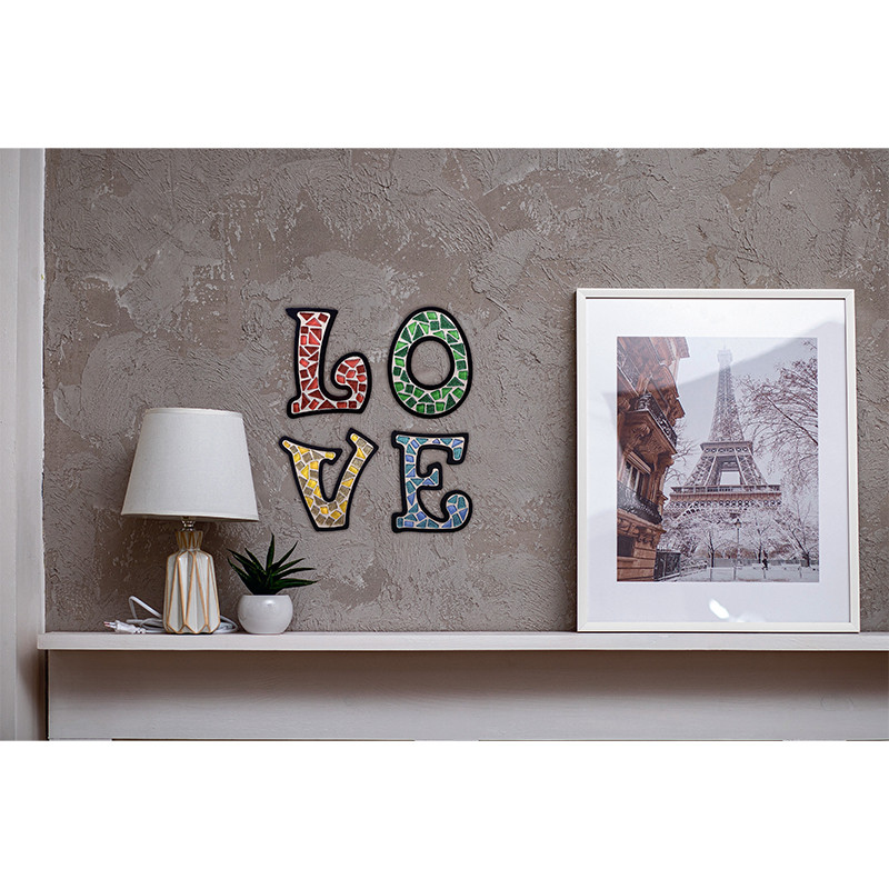 Children's Creativity Set Crystal Mosaic "Love" MA4003 Children's Creativity Set Crystal Mosaic "Love" MA4003