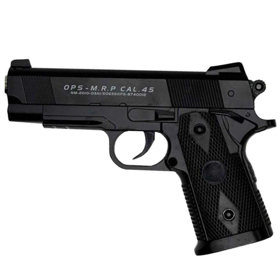 Children's toy gun with bullets C9 black