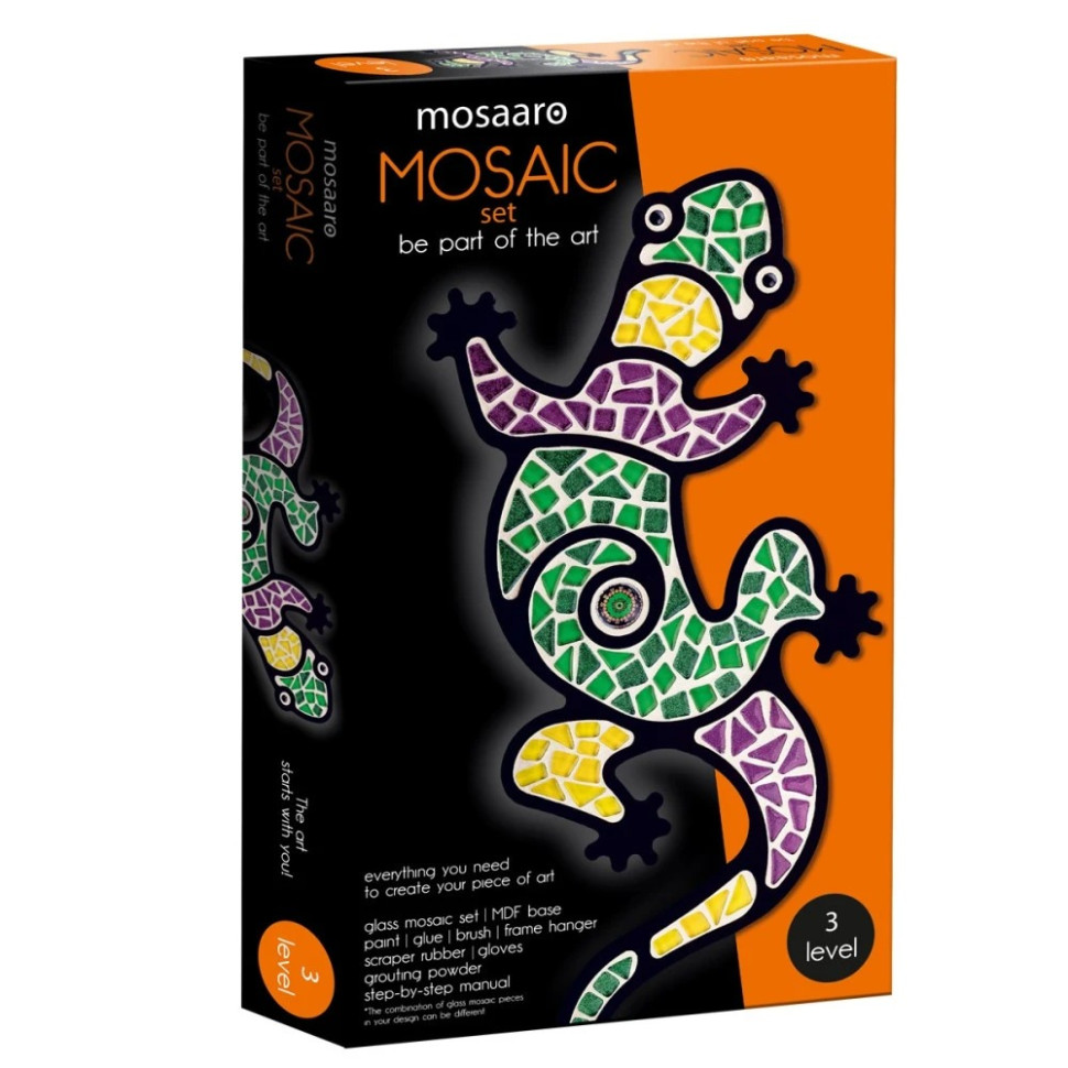 Children's Creativity Set Crystal Mosaic "Lizard" MA3001