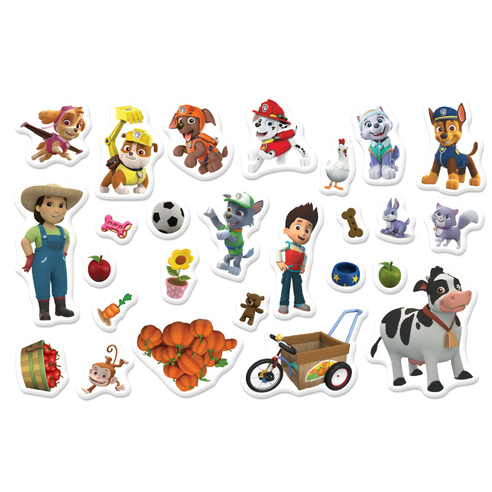 Educational magnetic game "Paw Patrol. Adventures on the Farm" 200639