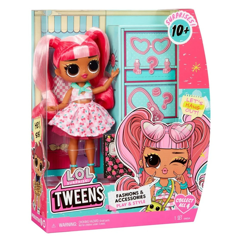 Kids' play set with doll "Cherry-Lady" 542575 Tweens Core series Kids' play set with doll "Cherry-Lady" 542575 Tweens Core series