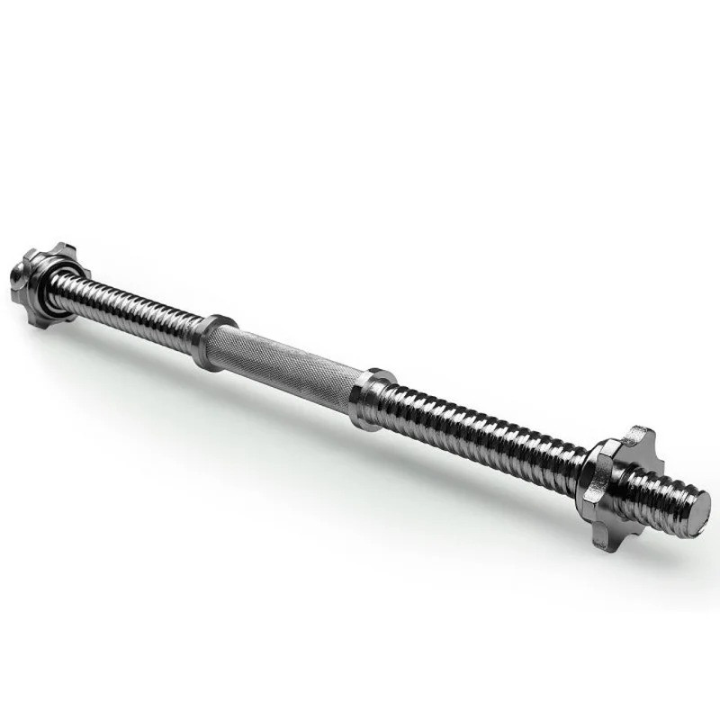 Dumbbell bar EasyFit EF-8047, 50 cm, Ø 25 mm, chrome plated