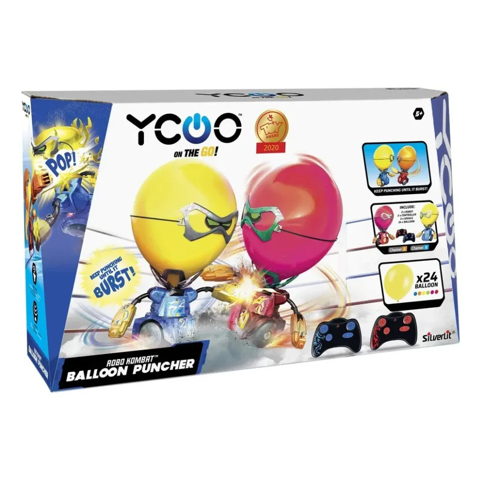 Game set "Explosive" Robot Boxers" Silverlit 88039 in a set of 24 balls