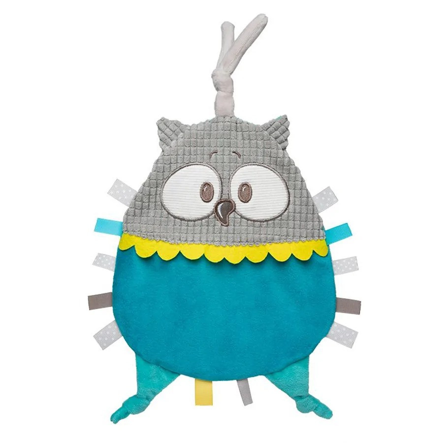 Soft toy "Owl" Pastel Friends Canpol babies 68/067_tur with rustling elements